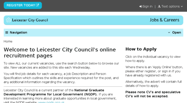 secure.leicester.gov.uk