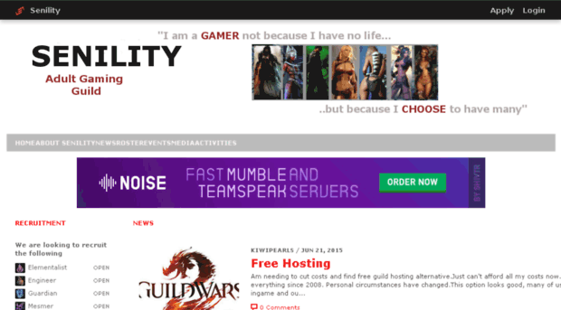 senilityguild.com