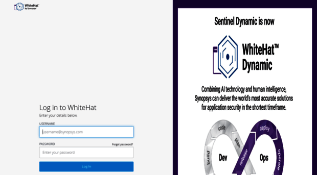 sentinel.whitehatsec.com