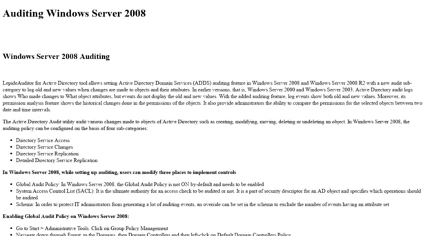 server2008.activedirectoryauditing.net