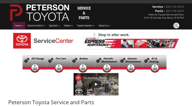 service.petersontoyota.net