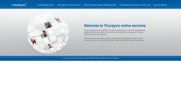 services.thuraya.com