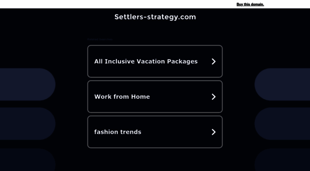 settlers-strategy.com