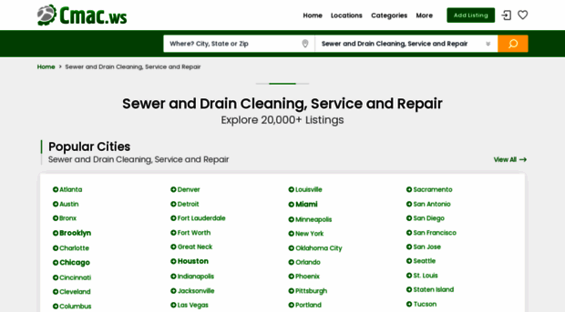 sewer-and-drain-cleaning-services.cmac.ws