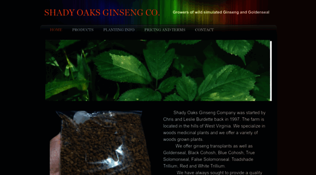 shadyoaksginseng.net