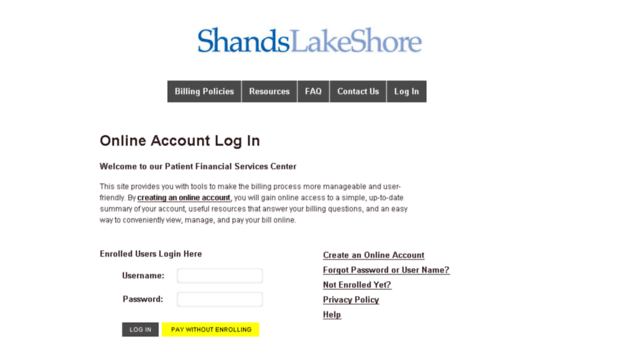 shandslakeshorehospital.ixt.com