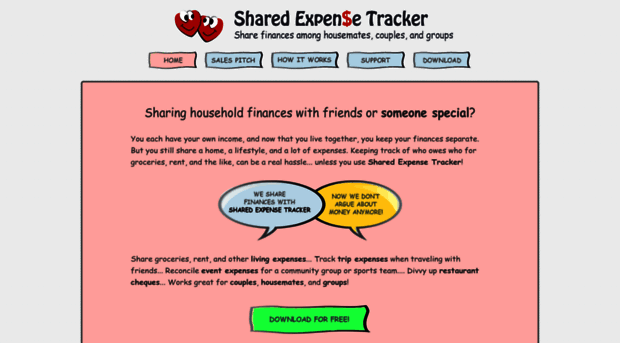 sharedexpensetracker.com