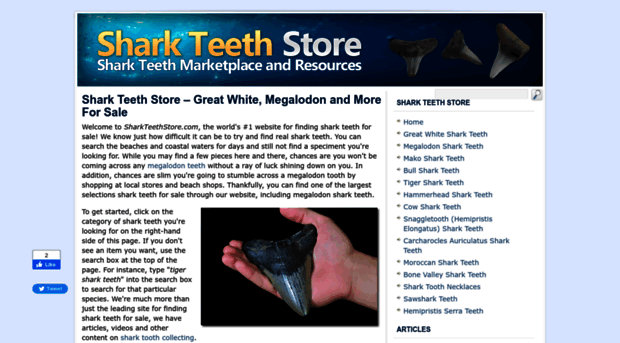 sharkteethstore.com