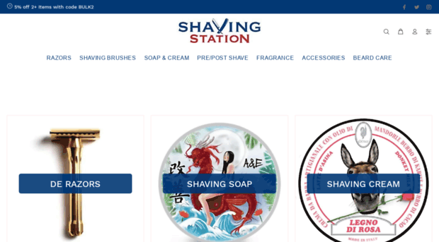 shavingstation.co.uk