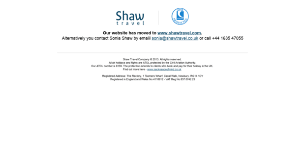shawtravel.co.uk