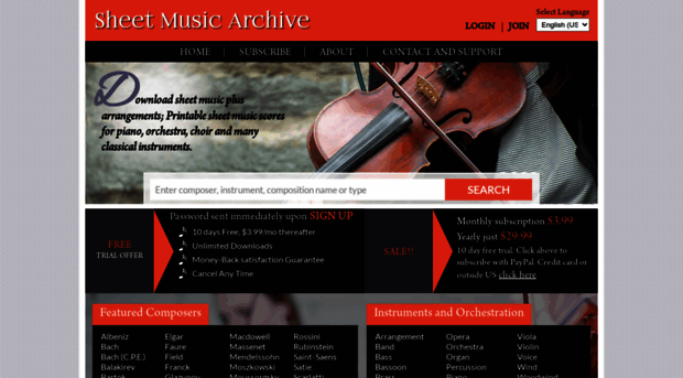 sheetmusicarchive.net