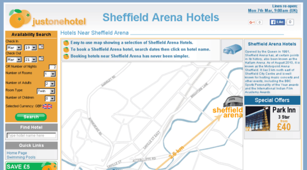 sheffieldarenahotels.co.uk