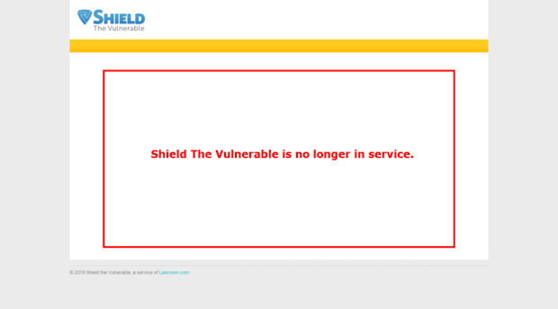 shieldthevulnerable.com