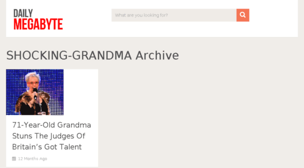 shocking-grandma.dailymegabyte.com