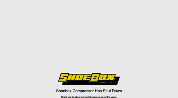 shoeboxcompressor.com