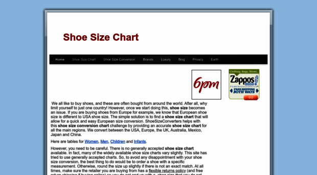 shoesizeconverters.com