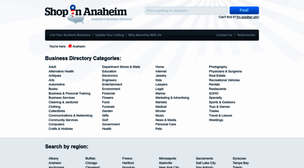 shopinanaheim.com