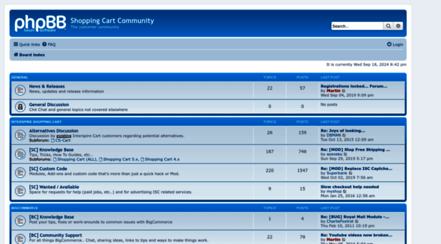 shoppingcartcommunity.com