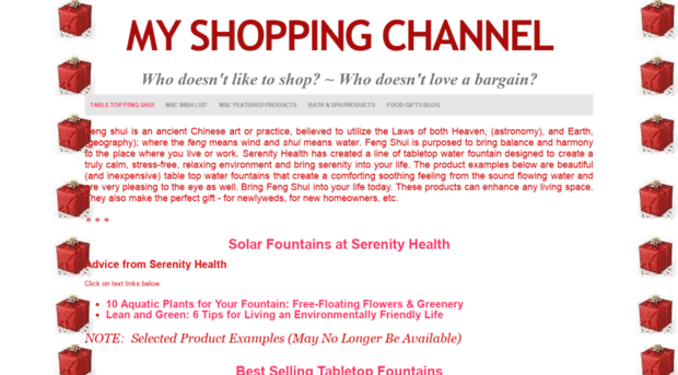 shoppingchannel.webs.com