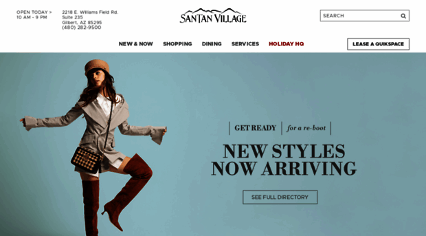 shopsantanvillage.com