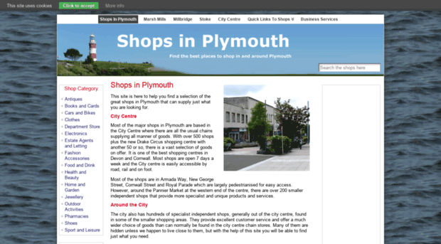 shopsinplymouth.co.uk