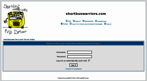 shortbuswarriors.com