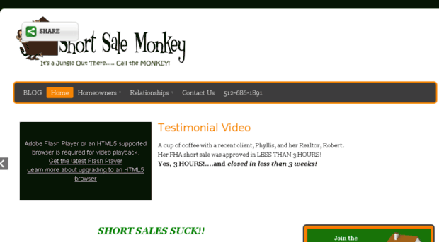 shortsalemonkey.com