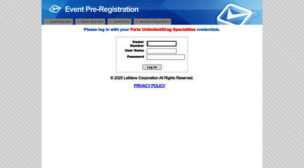 showcaseregistration.lemansnet.com