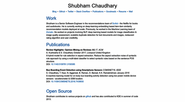 shubhamchaudhary.in