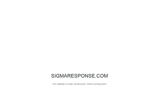 sigmaresponse.com