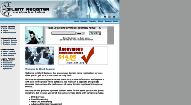 silentregister.com