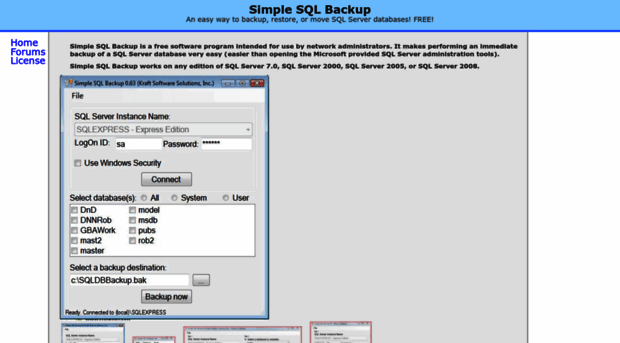 simplesql.net