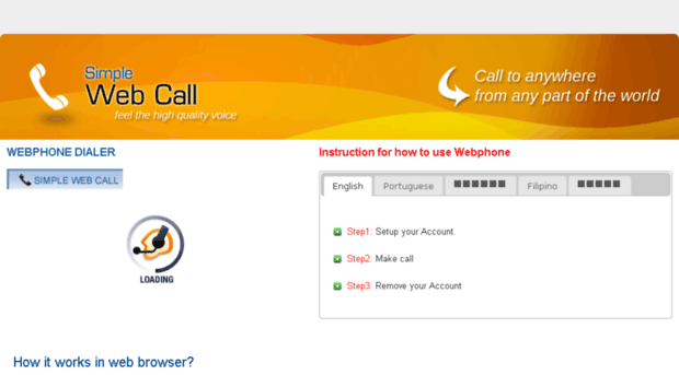 simplewebcall.com