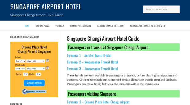 singaporeairporthotel.com