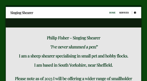 singingshearer.co.uk