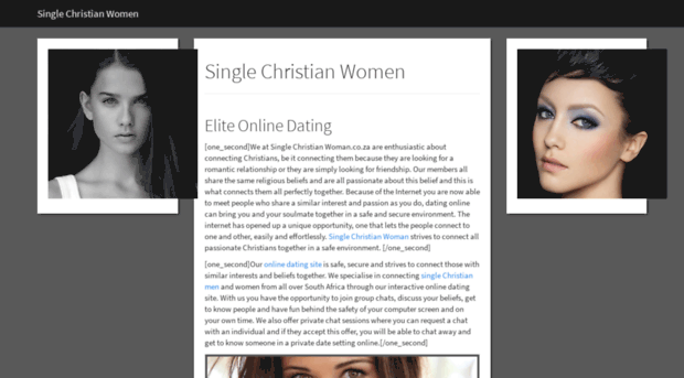 singlechristianwomen.co.za