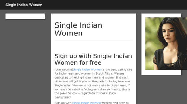 singleindianwomen.co.za