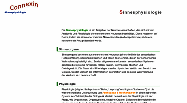 sinnesphysiologie.de