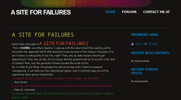 siteforfailures.webs.com