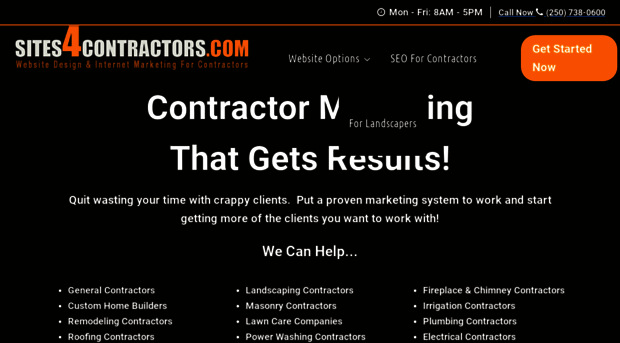 sites4contractors.com
