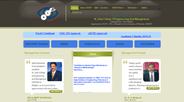 sjcet.co.in