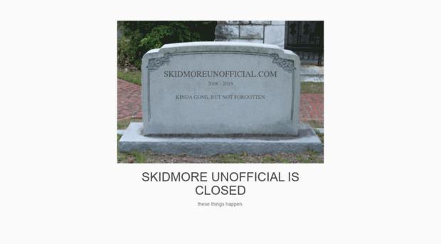 skidmoreunofficial.com