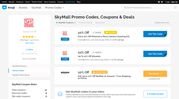skymall.bluepromocode.com