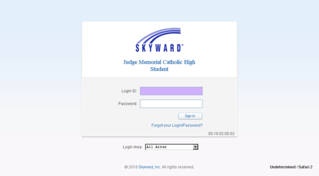 skyward.judgememorial.com
