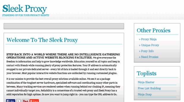 sleekproxy.com