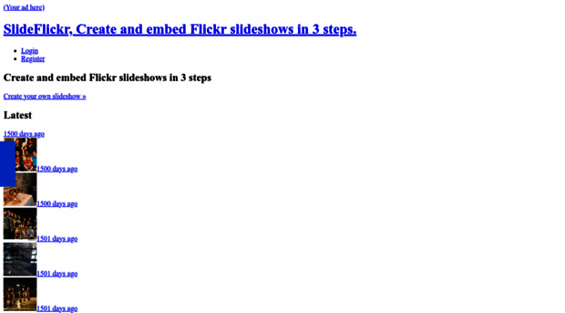 slideflickr.com