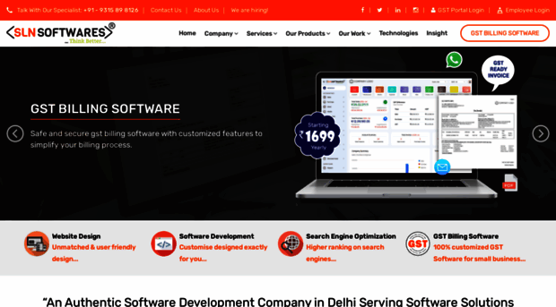 slnsoftwares.com