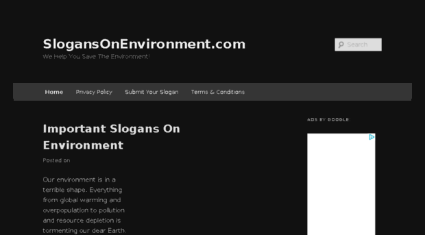 slogansonenvironment.com