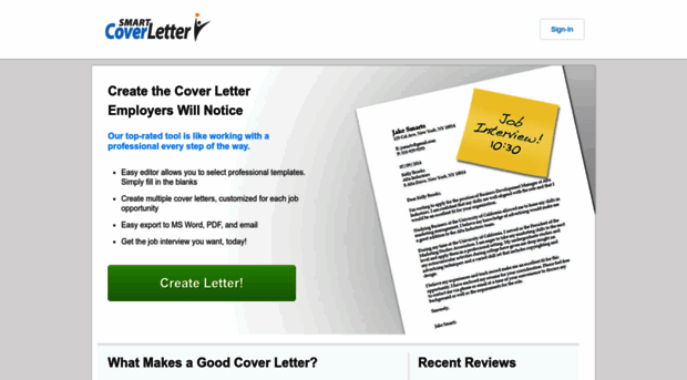 smartcoverletter.com