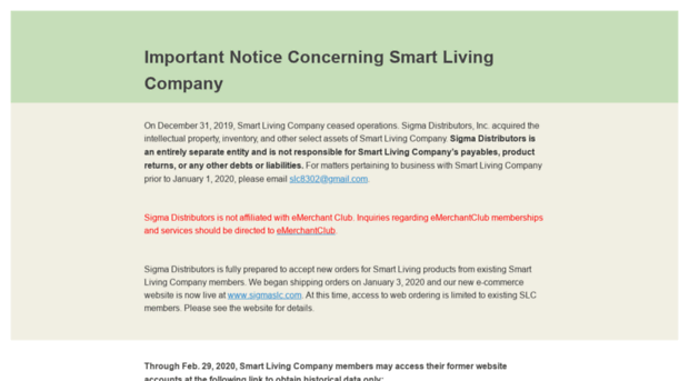 smartlivingcompany.com